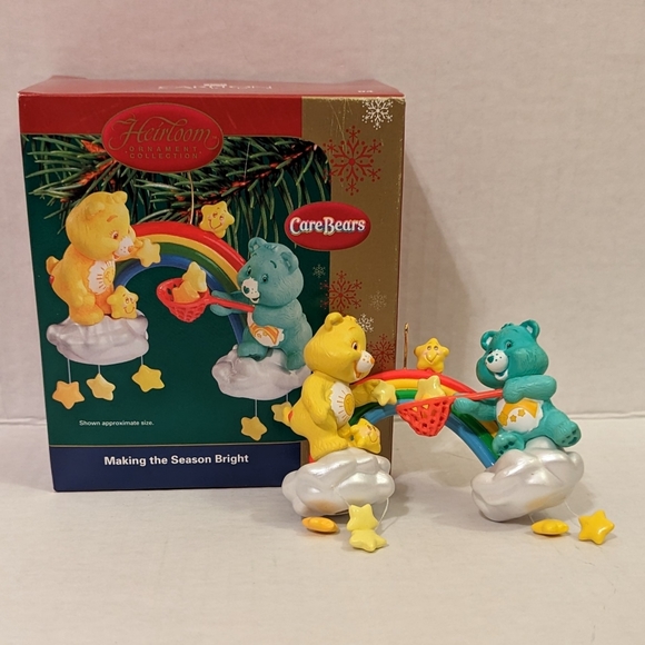 Carlton Cards Holiday Care Bears Making The Season Bright Ornament 94 By Carlton Cards